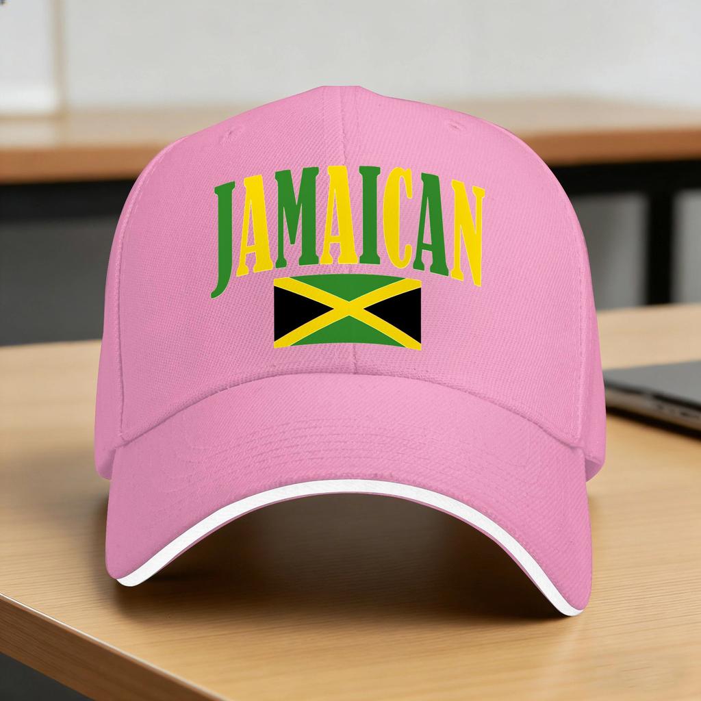 Jamaican Flag  Baseball Cap Jamaica Fitted Retro Hip Hop Hats Summer Unisex WoUnisex Outdoor Sport Baseball Caps