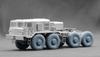Scale Tractor Wheel Set Plastic Model Parts SCXWM72005S Scale-X 1/72 MAZ-537 I-170 Weight-Deforming (9 Pieces) (for Trumpeter/Takom) (Military