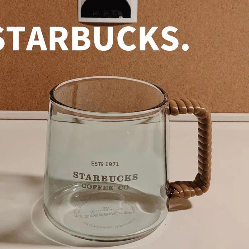 Starbucks Korea Winter Rattan Glass, Tea Cup, Coffee Cup, 473ml