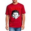 Teeshirt Breathable New Teeshirts Mad Magazine Character On Black Cotton Plus Size Tshirt Trendy Relaxed Fit Tshirt Casual