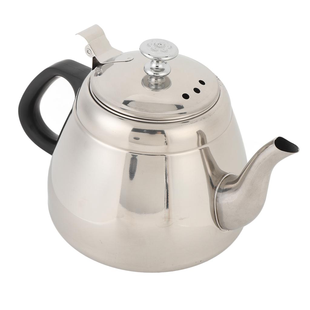 Water Kettle Stainless Steel Thickened Large Capacity Comfortable Grip Stovetop Tea Kettle with Tea Filter