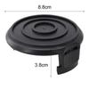 Cap Cover Spool Line 2x5m Accessories Fittings Kit Replacement Grass Trimmers String Trimmers For Ozito LTR 529U