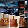 Car Leather Cleaner Auto Leather Polishing Agent 50ml Leather Couch Polishing Refurbishing Agent Leather Seat Cleaner