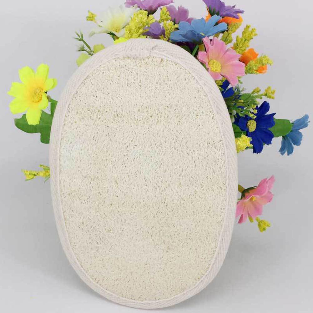 1 Pc Natural Loofah Bath Shower Sponge Body Scrubber Exfoliator Washing Pad