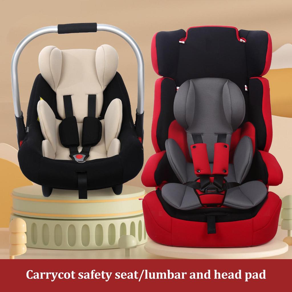 Newborns Car Seat Insert Pad Head And Body Support Pillow Infant Car Seat Insert Head Neck Seat Insert Pad Body Support Headrest