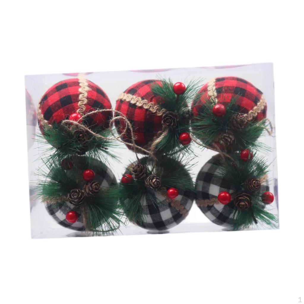 Christmas Ball Ornaments Decorative Baubles Pendants Party Favors for Xmas Trees