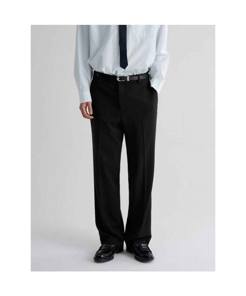8seconds [Everyday Slacks] Semi-Wide Fit Spring Slacks Black