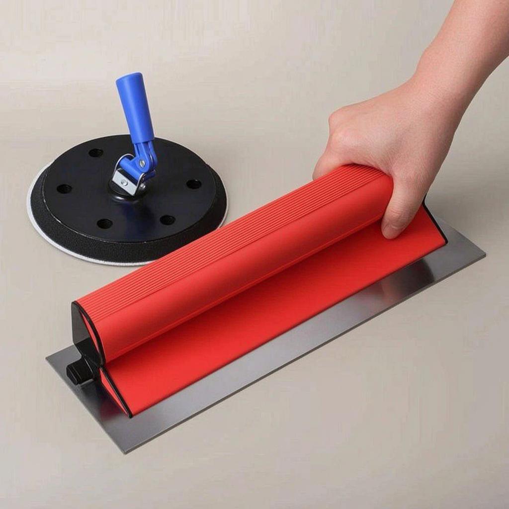 Self Sanding Pad AllAround Turning Head Drywall Tool Versatile Handheld Sander Wall