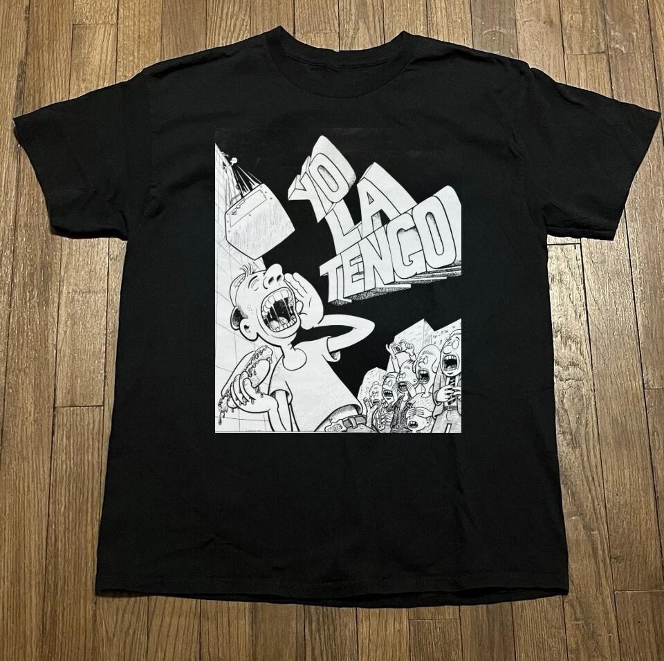 

Yo La Tengo -Concert Poster Black 100% Cotton Shirt Adults BL1403 4XL