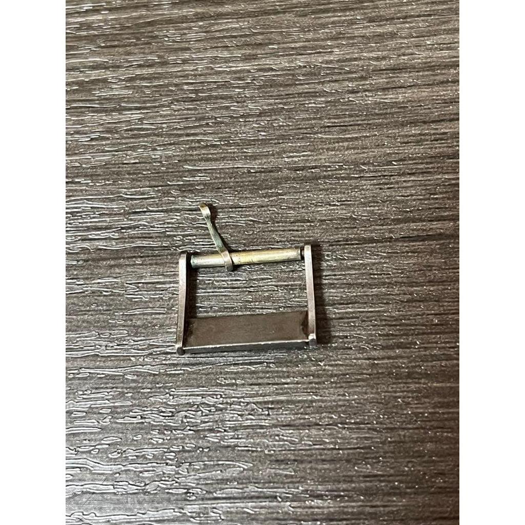 Used LONGINES watch buckle with logo engraved [20] 16mm