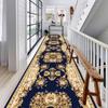 European Style Floral Carpets Corridor Hallway Longe Area Rugs Stairway Runners Customizable Floor Mats Home Porch Entry Doormat
