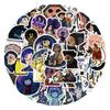 50pcs Coraline Cartoon Stickers Graffiti Decal Phone Suitcase Decoration Cup