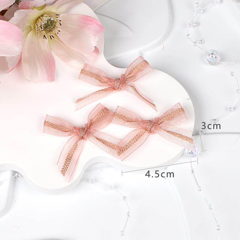 Deluxe Handmade Bow Tie & Lace Trim DIY Set for Accessories