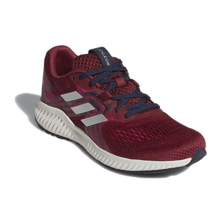 adidas Aerobounce 2 Confortável Tecido Exquisito Antiderrapante Durável Respirável Leve Cano Baixo Sapatos de Corrida para Maratona Sapatos de Corrida Femininos AQ0539