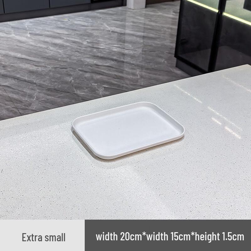 Nordic Rectangular Plastic Serving Tray
