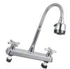 Kitchen Sink Faucet Professional Modern Simple Style Cold Hot Dual Use Basin Mixer Tap for Kitchen