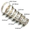 Universal 2.0" 2.25" 2.5" 2.75" 3.0" 3.25" 3.5" 4.0" T-Bolt Exhaust Clamp Intake Turbo Exhaust Intercooler Silicone Coupler