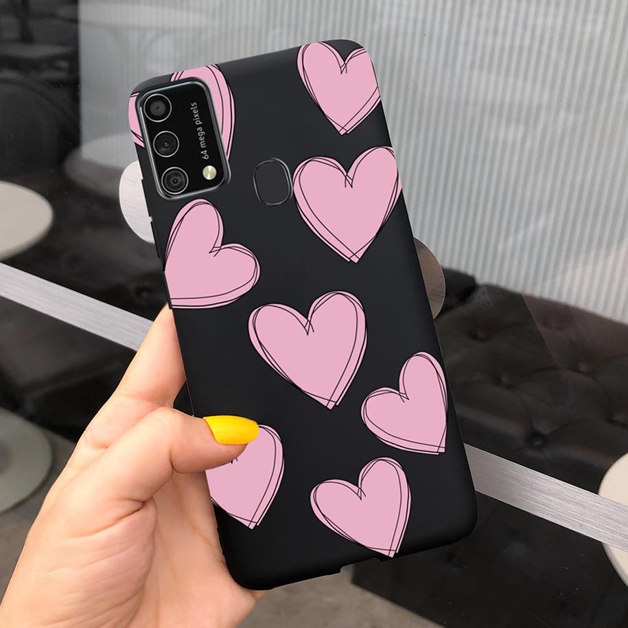 For Samsung Galaxy M31 M21s Case 2020 Couple Love Heart Phone Cover For Samsung M31 Prime SM-M315F M 31 M 21s Soft Case 6.4 Inch