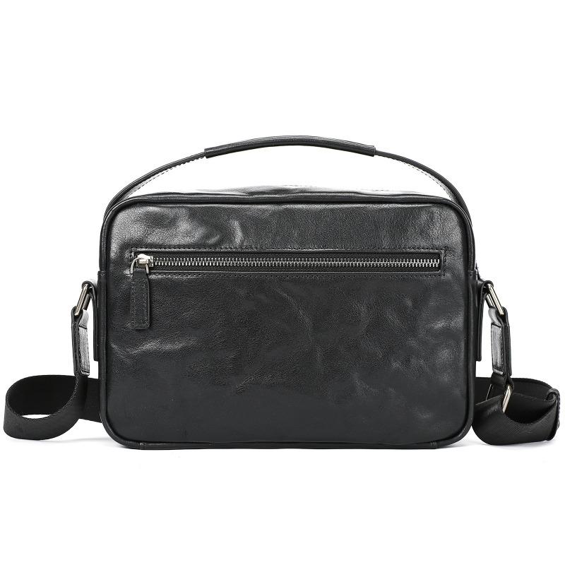 High-end Single-shoulder Bag, Horizontal Square Genuine Leather Crossbody Bag, Commuting Phone Bag