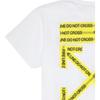OFF WHITE T Shirts Mens Crew Neck Moderate OMAA002S181850060160