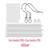 Gold-Plated S925 Silver Copper Ear Hooks for DIY Handmade Earrings