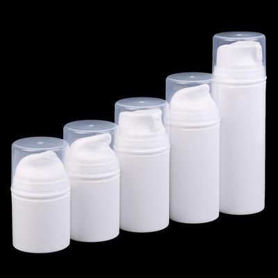 Refillable Empty Pump Bottles Plastic Mini Lotion Vacuum Cosmetic Containers Travel Emulsion Dispenser 35/50/75/100/150/200g