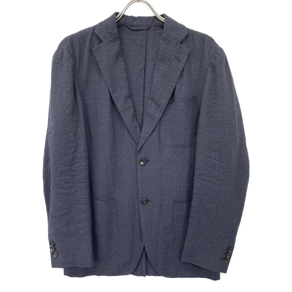 TOMORROWLAND PILGRIM [Excellent Condition] 61-07-22-07002 Wool Polyurethane Single 2B Jacket 46 NavyUsed