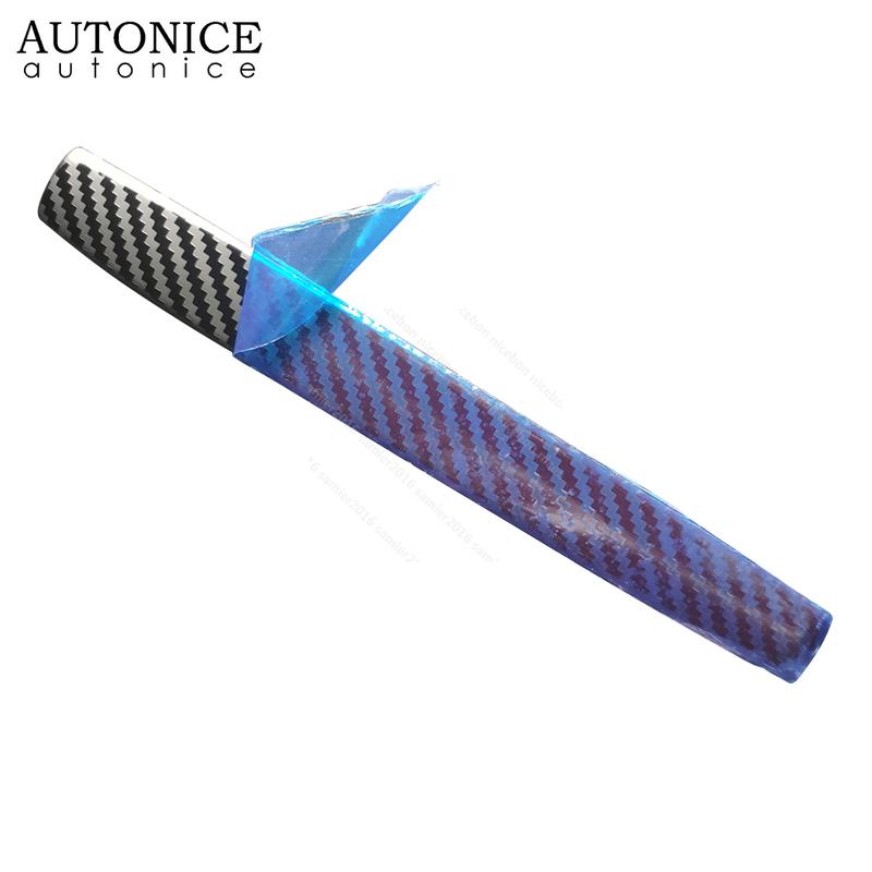 Carbon Fiber Color Steel Parking Handbrake Hand Brake Handle Trim Fit for Toyota Hilux Revo Rocco 2015 2016 2017 2018