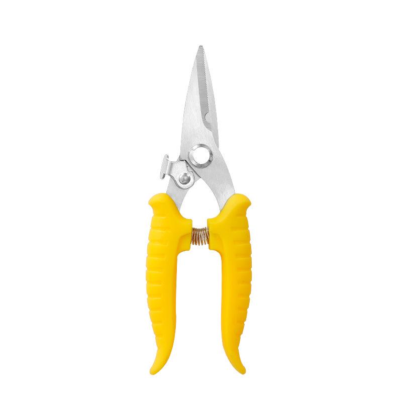 Industrial Multi-Functional Shears for Sheet Metal, Integrated Ceiling, and Wire Cutting