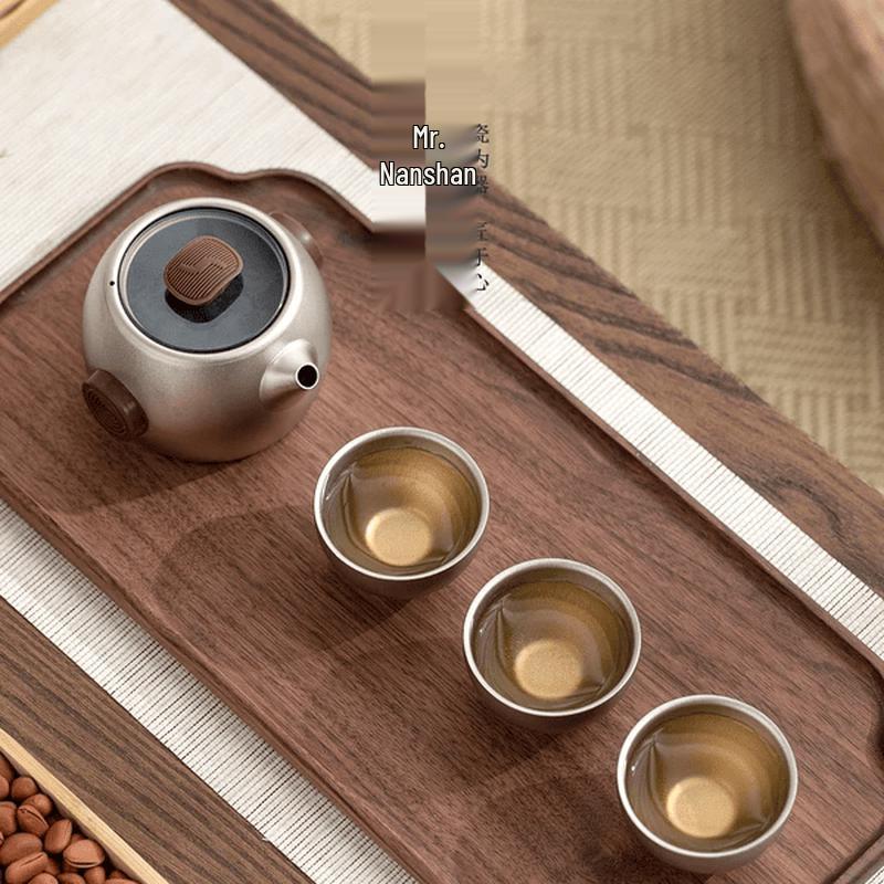 Mr. Nanshan Pure Titanium Portable Kung Fu Tea Set