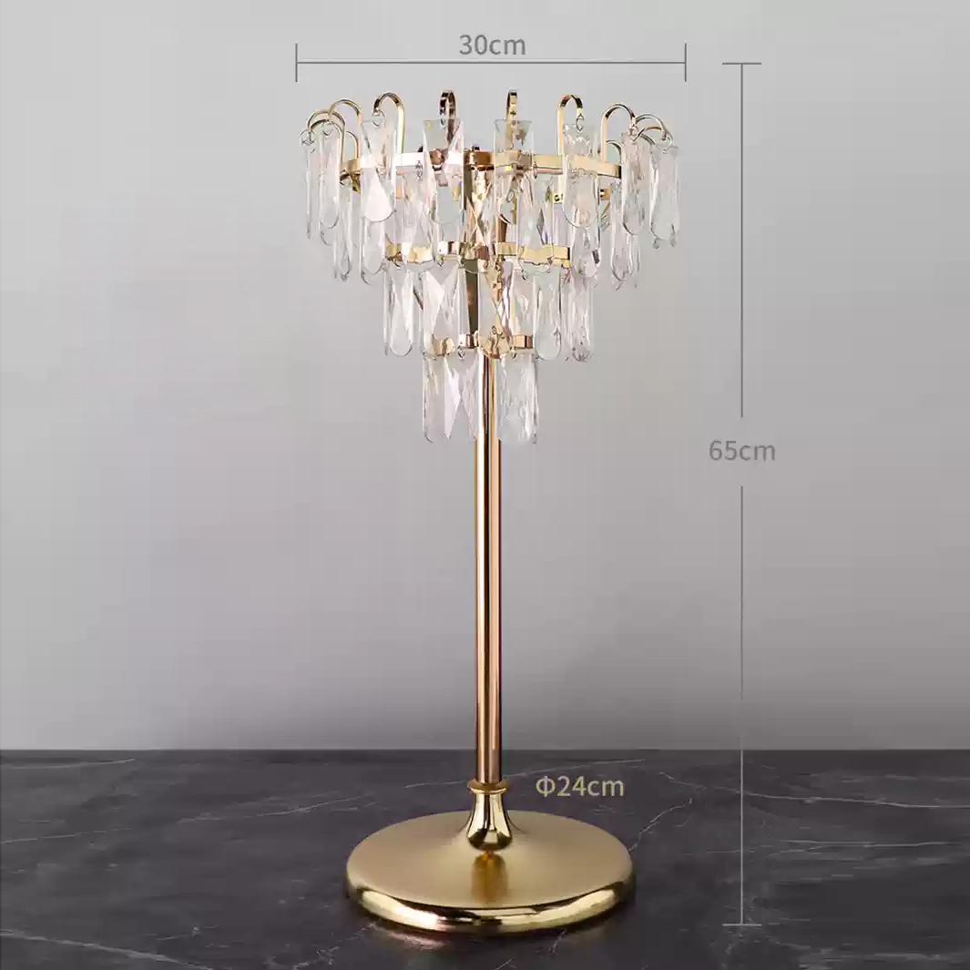 Promise New Wedding Props Crystal Road Guide Wedding Stage Decorations Acrylic Water Drops Table Flower Stand