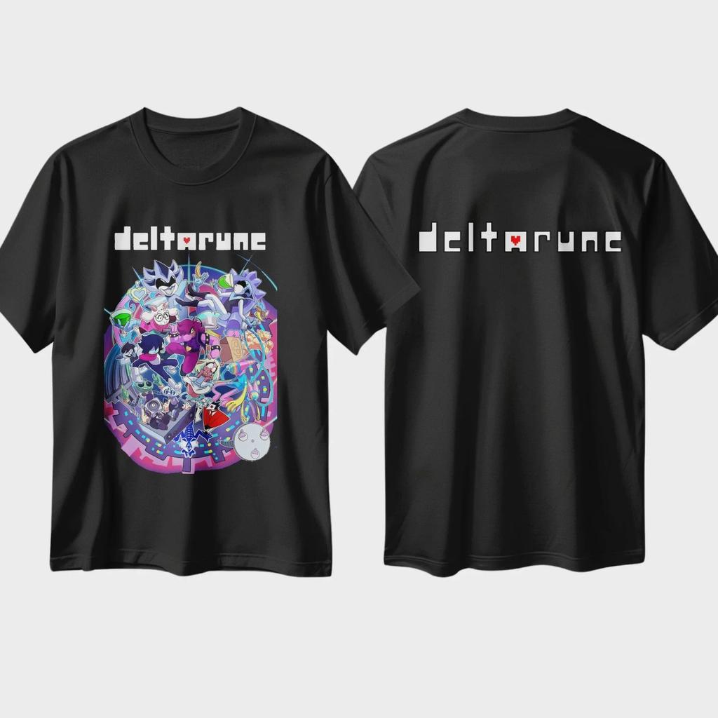 Game T-shirt Deltarune Susie Gift Printed Graphic Unisex Cotton Round Neck Men Women Streetwear Tees Short Sleeve Breathable