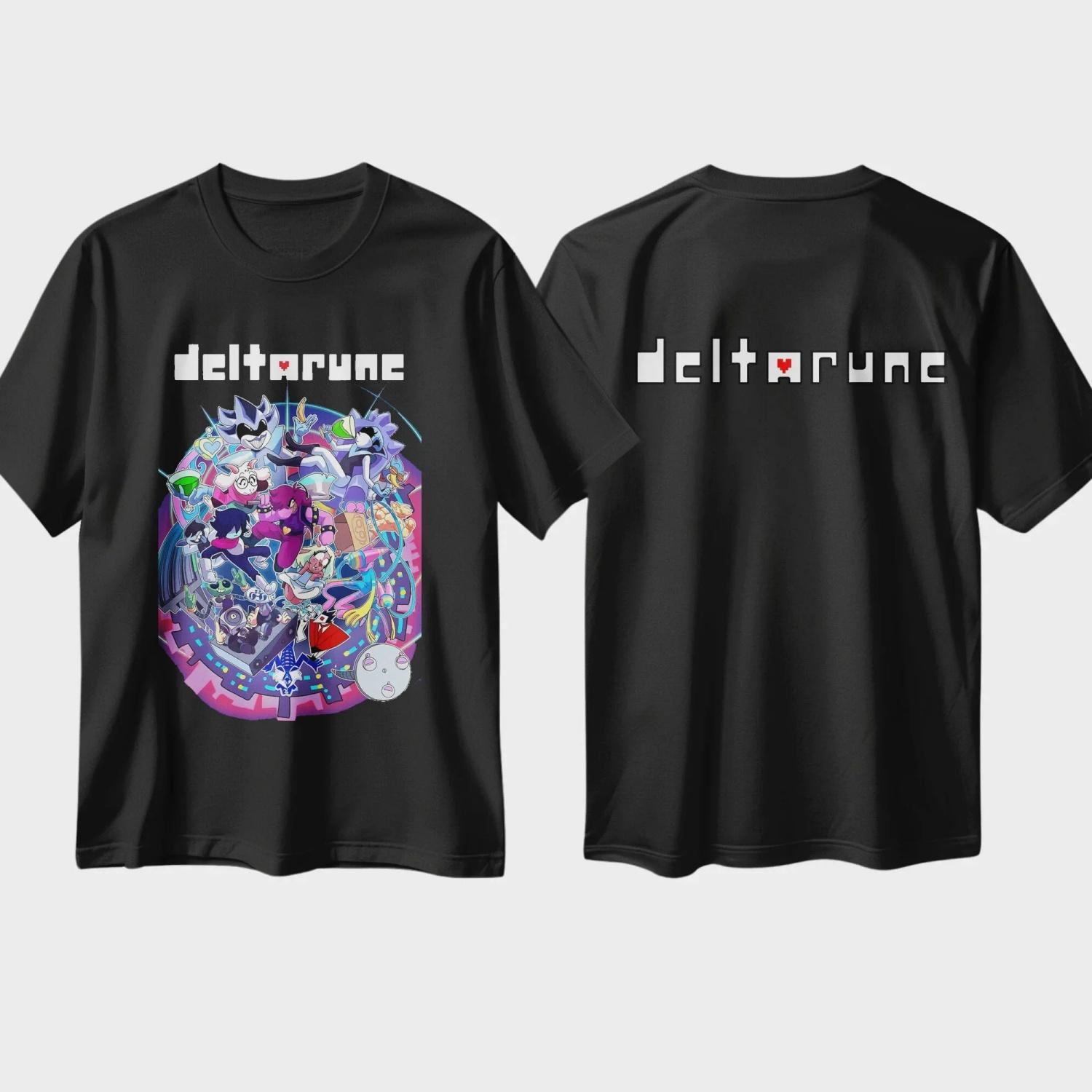 

Game T-shirt Deltarune Susie Gift Printed Graphic Unisex Cotton Round Neck Men Women Streetwear Tees Short Sleeve Breathable S разноцветный