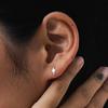 RS002 Silver925 Mini Starry Earrings