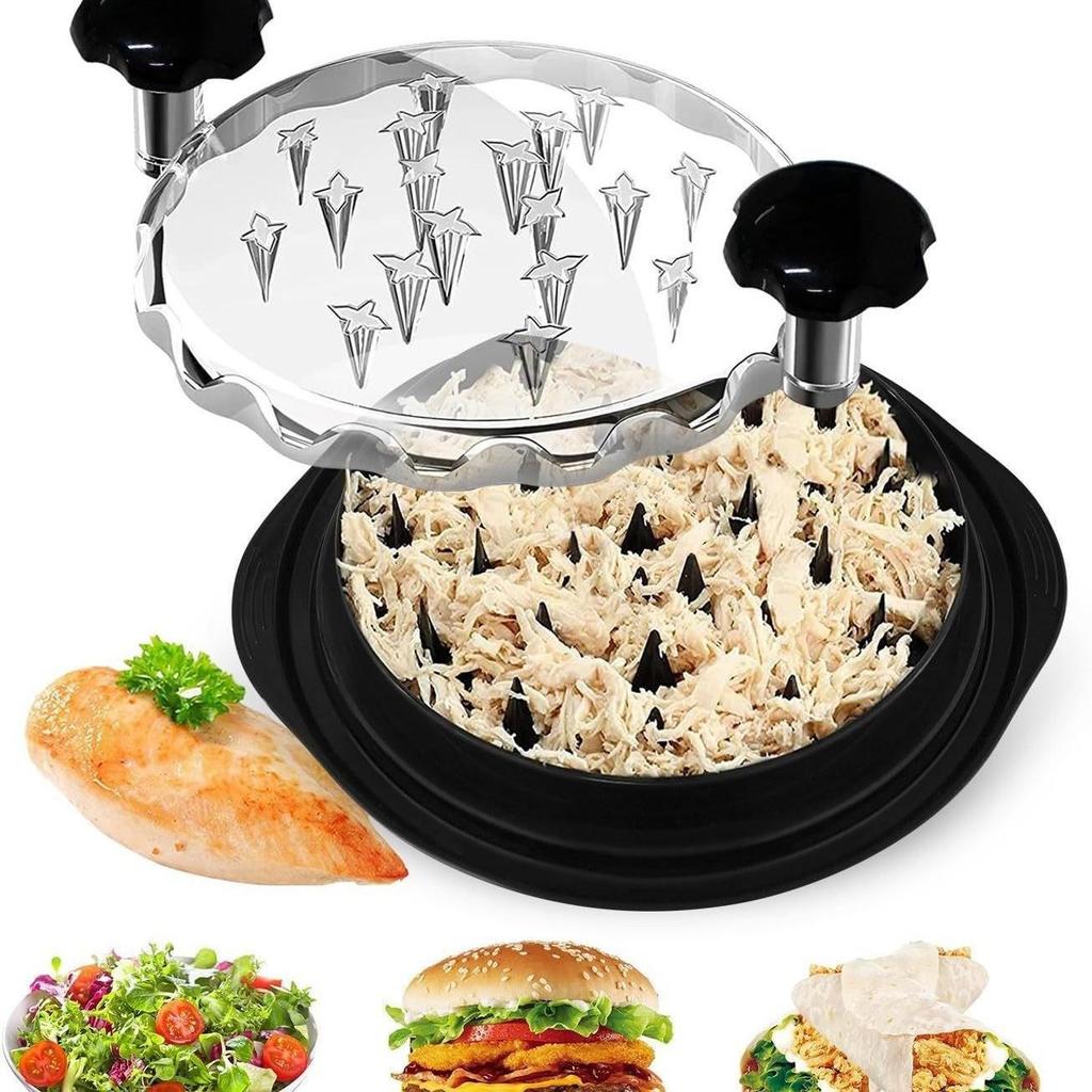 Multi-functional Chicken Breast Shredder & Grinder: Household Slicer, Separator, Baby Food Maker