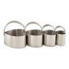 RSVP Biscuit Cutters  Heart Set Of 4