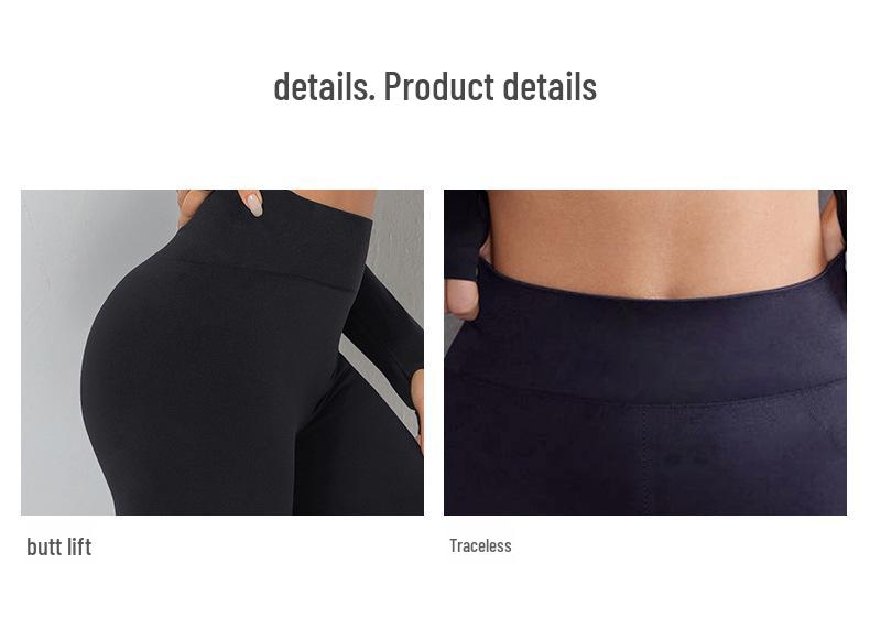 In Stock 2024 Nude Feel Seamless Yoga Shorts - Five-Point Tight Fit, Tummy Control, Perfect for Summer Cycling & Fitness