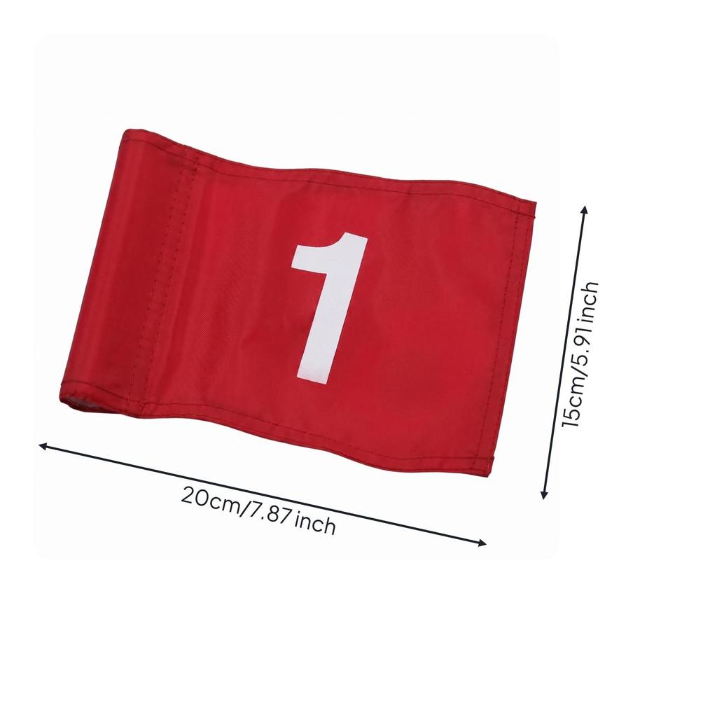Golf Flag Pole Detachable Training Marker Practice Green