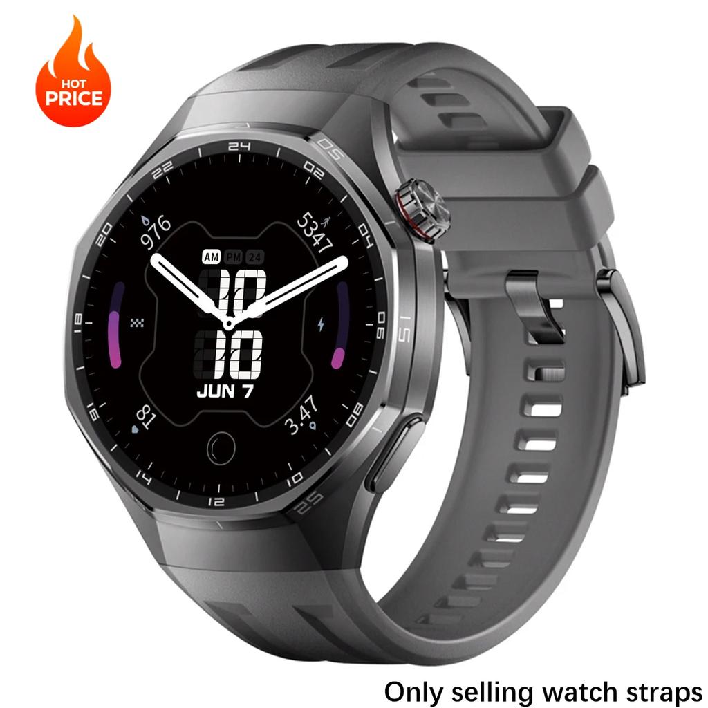 No Gaps Silicone Strap for Huawei Watch GT6 Pro 46mm Offical Soft  Adjustable Sport Straps for GT6Pro 46mm Quick Release Band