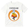 Naranjito Espana 82 Spain Mascot 1982 Football Tshirt Unisex Unisex Clothing Fashion Cotton Oversized Short Sleeve Oneck Tshirts