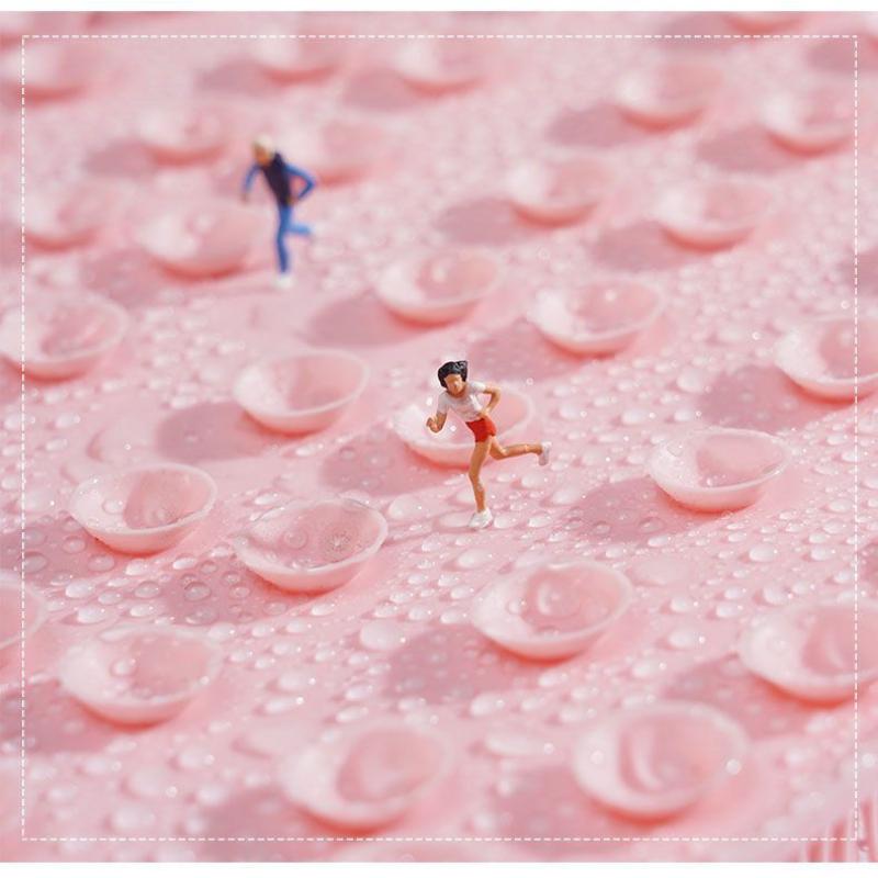 Złuszczający prysznic skrobak do masażu łazienka antypoślizgowa mata do kąpieli szczotka do masażu pleców silikonowe mycie stóp czyszczenie ciała narzędzie do kąpieli