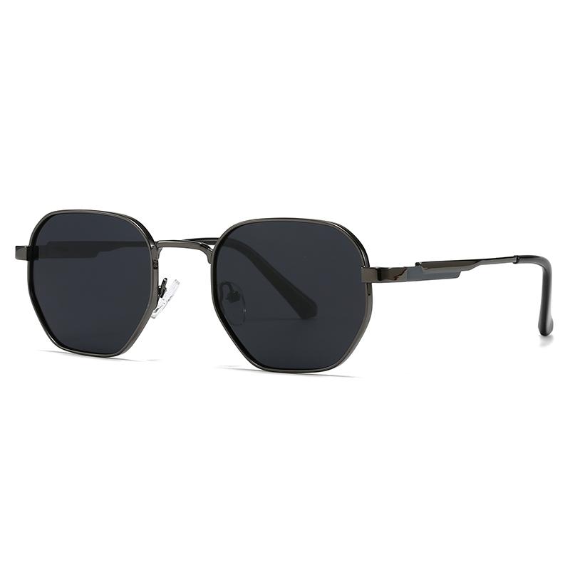 Cross-Border New Style Mens European American Pin-Style Sunglasses Trendy Street Photography Retro Modern Charm