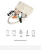 2026 Women's Fashion Large Capacity Crossbody Chain Tote Bag - Casual Single Shoulder Messenger Bag, Free Shipping