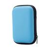 1PC Portable Mini Tech Accessory Organizer Bag, EVA Hard Shell for Earbuds, USB Drives & Chargers Home & Travel Organization