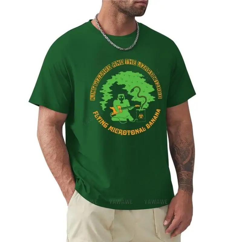 

black tshirts King Gizzard FMB boys t shirts Short sleeve tee graphic t shirt mens casual stylish men tshirt oneck tops 4XL