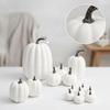 14 Pieces Artificial Pumpkins Paintable Faux Pumpkin Set