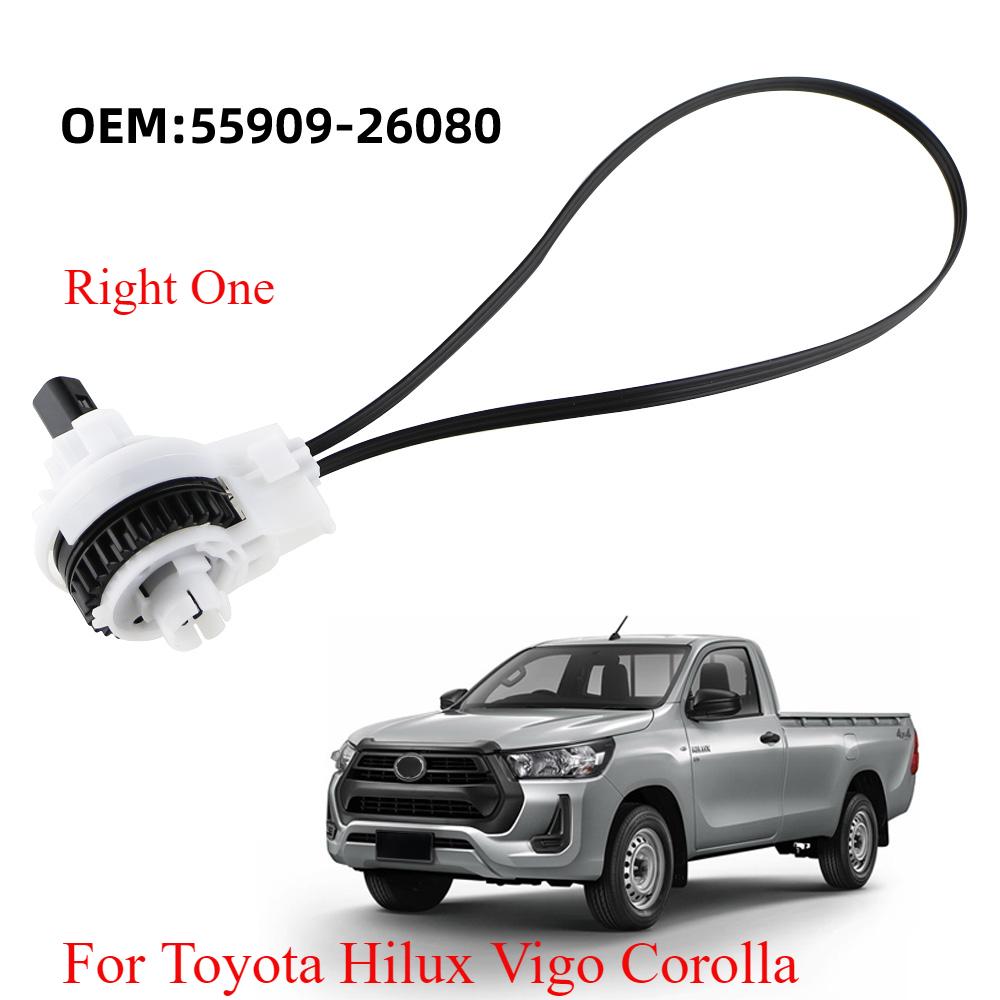 

Left Right AC Switch Plug Harness For Toyota Hilux Vigo Corolla 55909-26080 55909-26060 Control Panel Heater Switch Cable