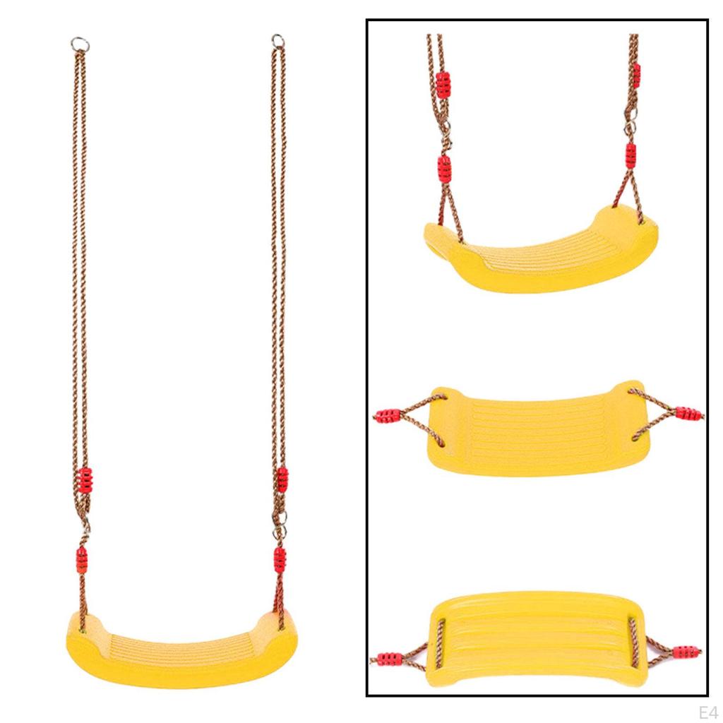 Swing Seat Rope Adjustable Chair for Jungle Indoor Outdoor Boys Girls