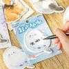 Mò Mò Guófēng Cartoon Animals Sticky Notes – Reusable Student Memo Stickers