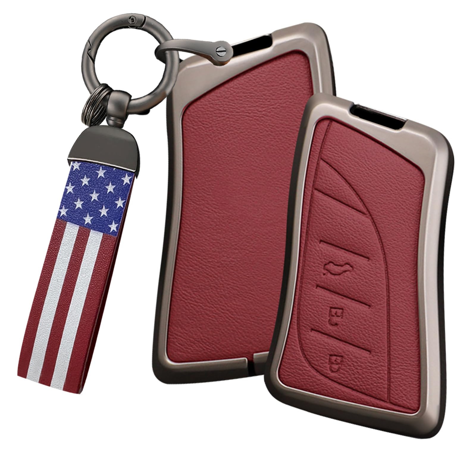 

[TECART] Lexus Key Case, Key Cover, Key Holder, Compatible with Lexus ES200, ES250, UX250h,